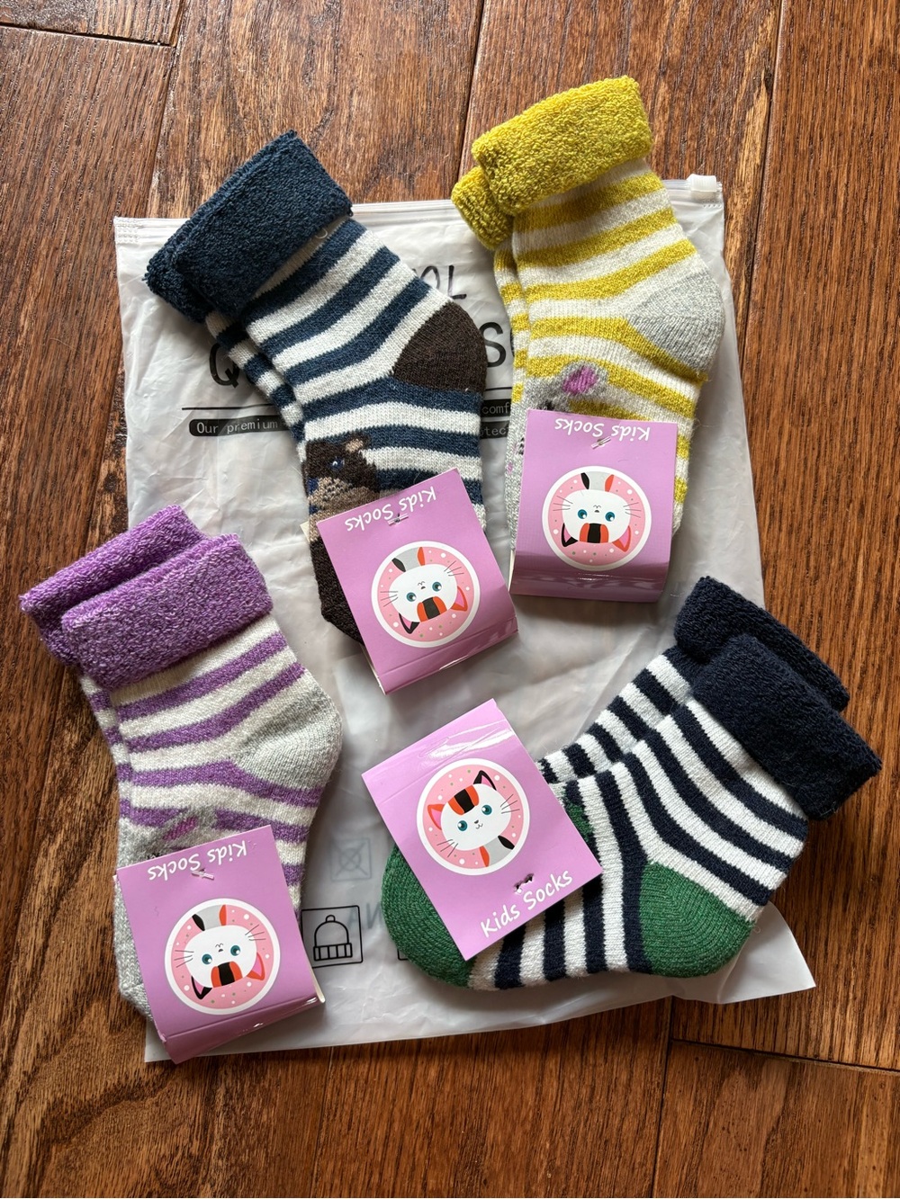 Toddler wool socks